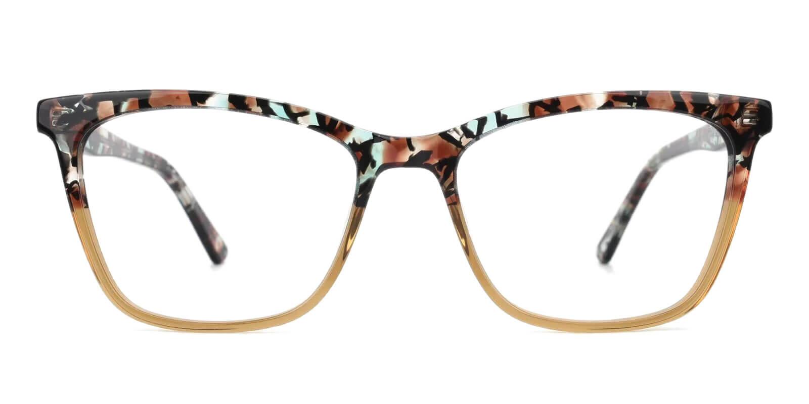 Masser Yellow Acetate Eyeglasses , UniversalBridgeFit Frames from ABBE Glasses