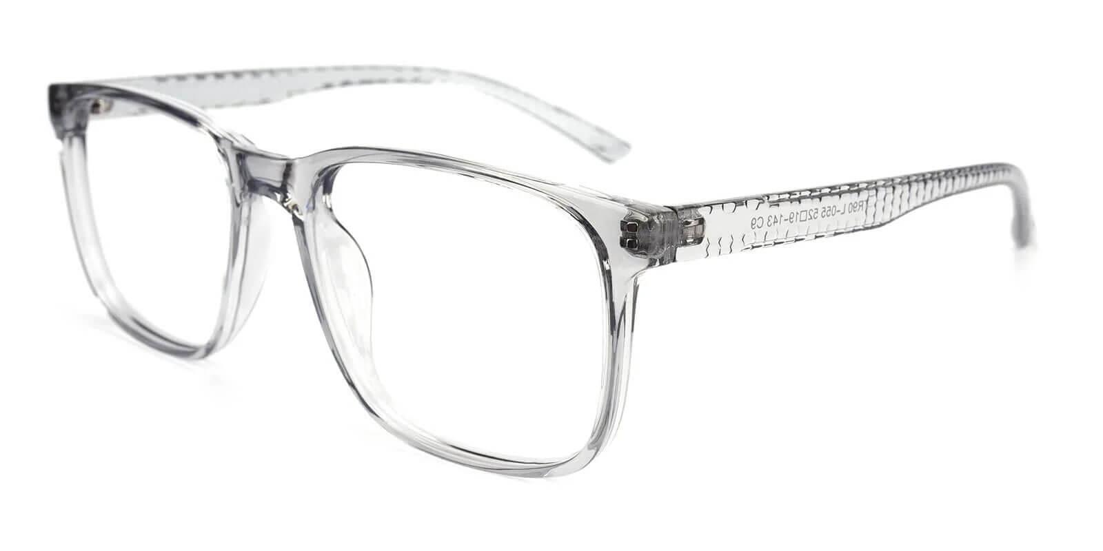 Machel Gray TR Eyeglasses , UniversalBridgeFit Frames from ABBE Glasses