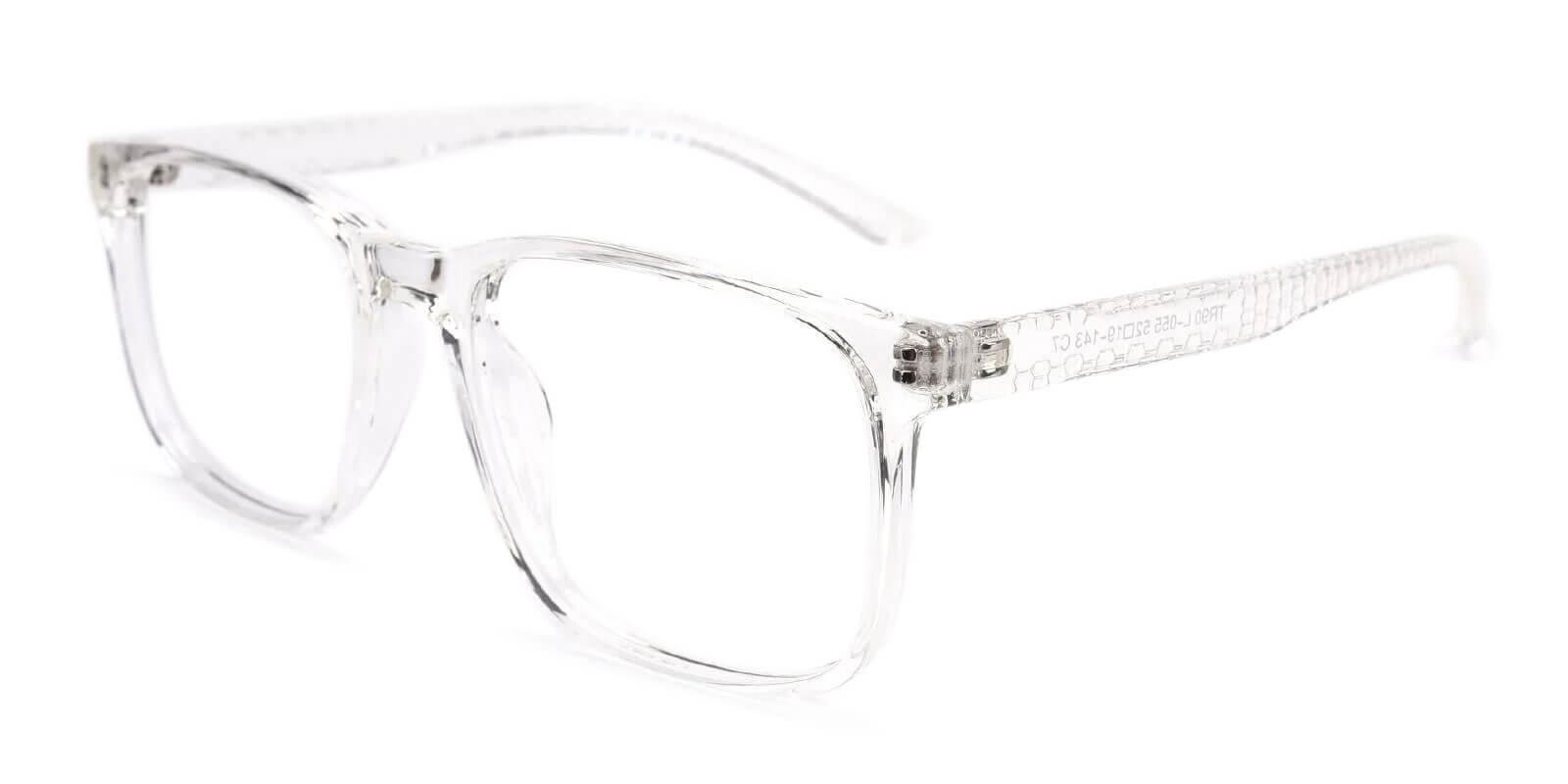 Machel Translucent TR Eyeglasses , UniversalBridgeFit Frames from ABBE Glasses