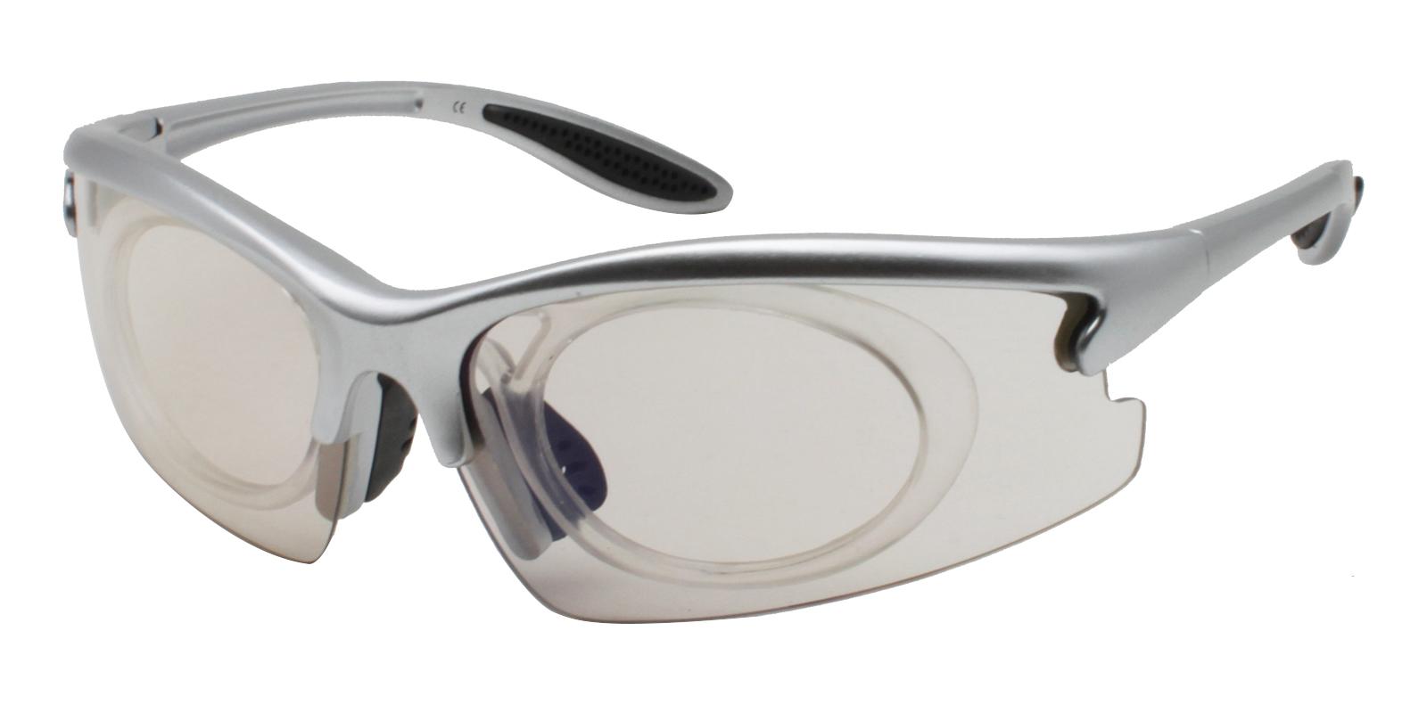 Jonesboro Silver Plastic NosePads , SportsGlasses Frames from ABBE Glasses
