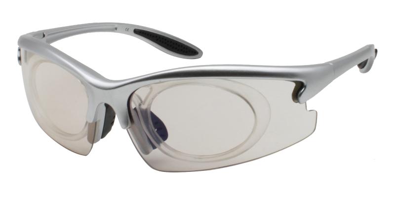 Silver Jonesboro - Plastic ,Sports Glasses
