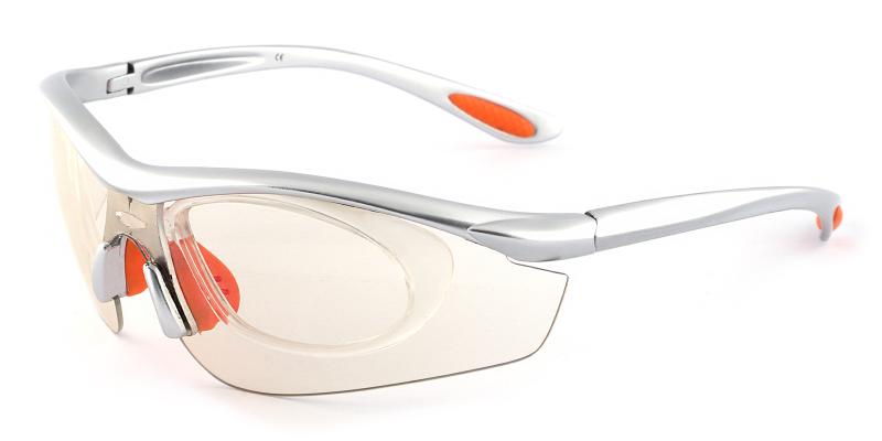 Silver Gustavus - Plastic ,Sports Glasses