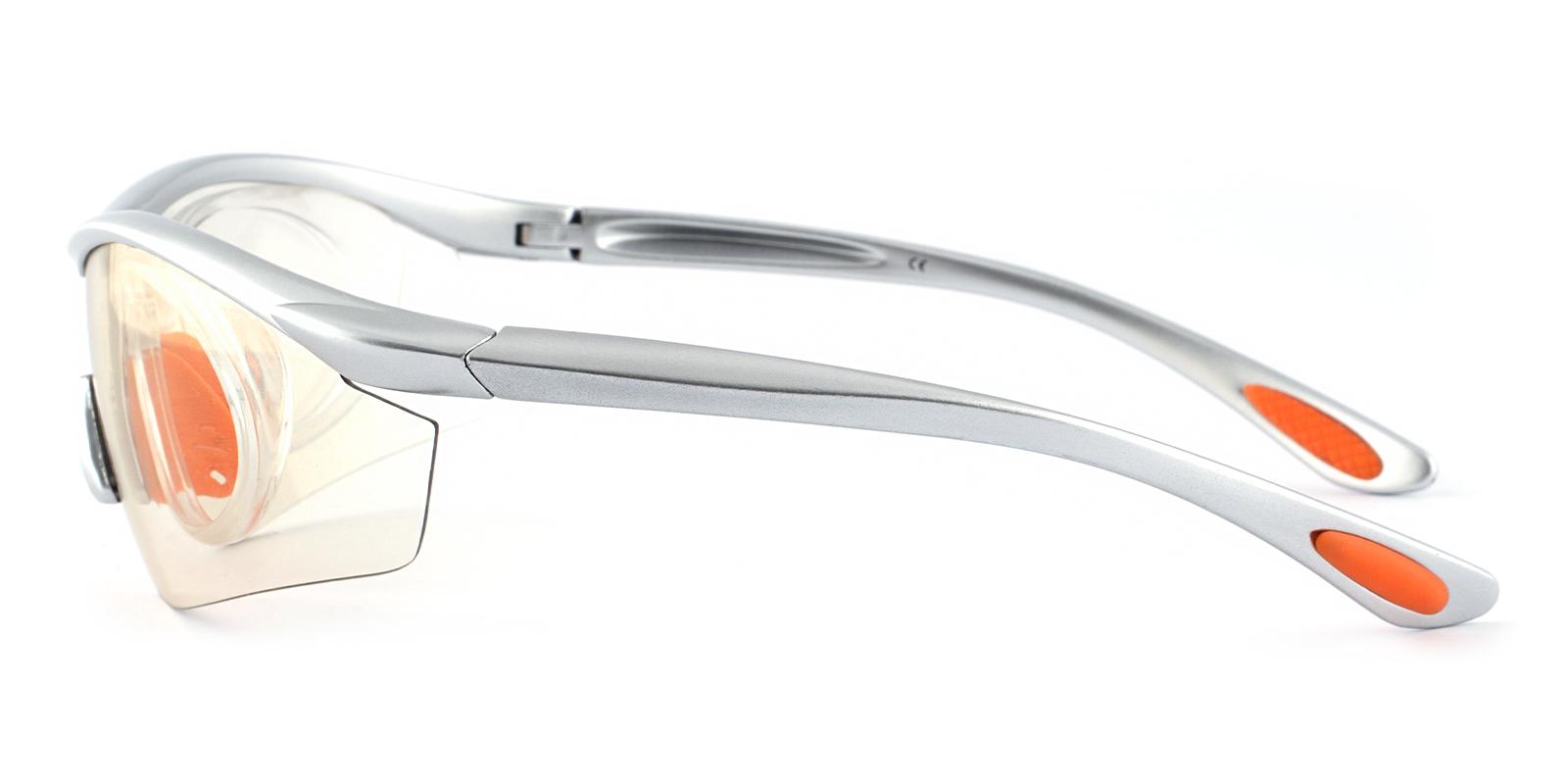 Gustavus Silver Plastic NosePads , SportsGlasses Frames from ABBE Glasses