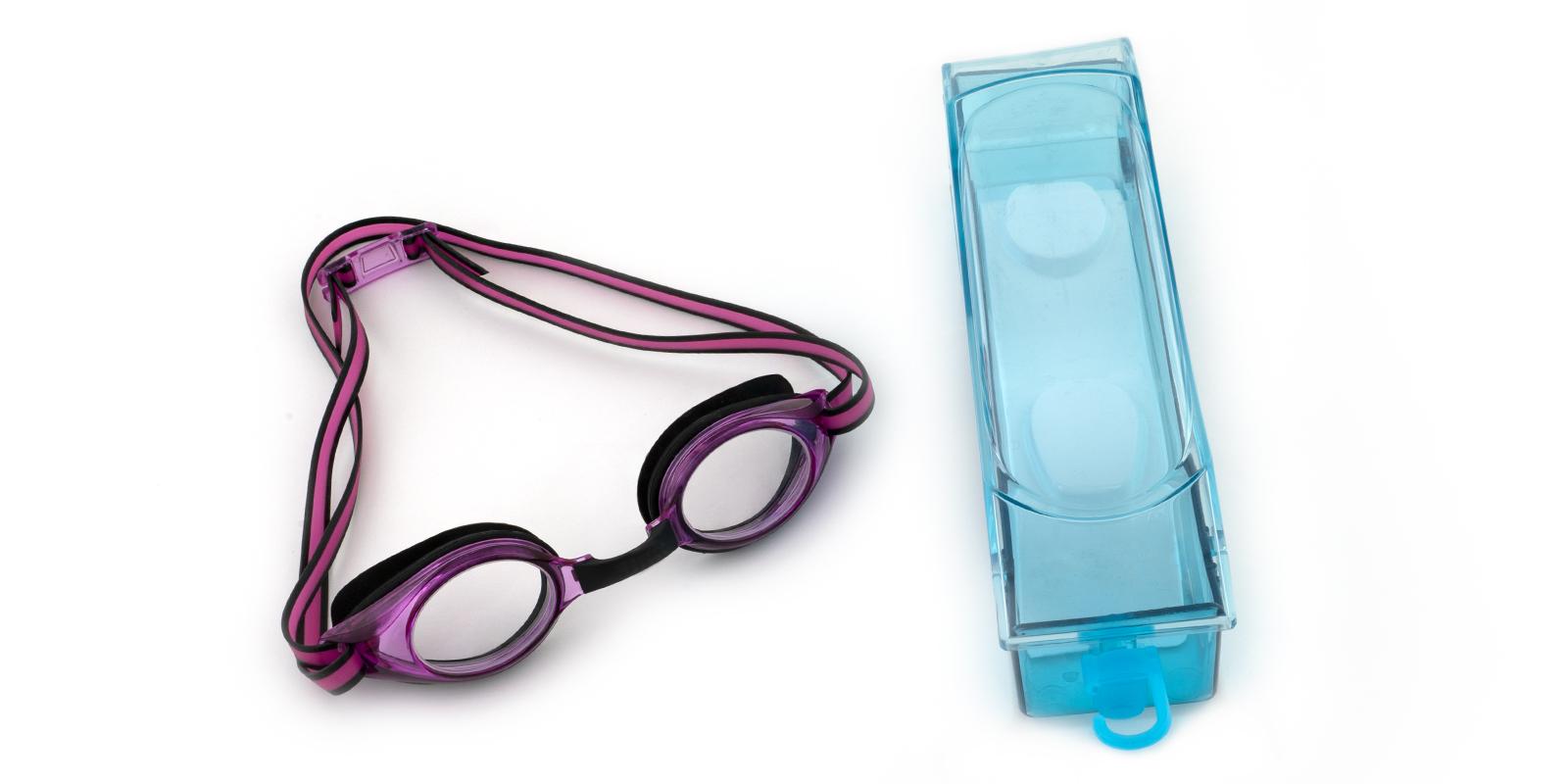 Lavender Purple Plastic SportsGlasses Frames from ABBE Glasses