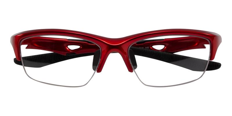 Voyager Red  Frames from ABBE Glasses