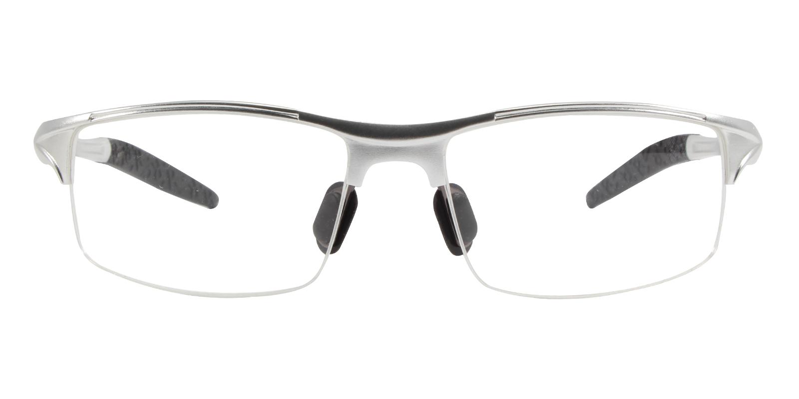 Surveyor Silver Metal NosePads , SportsGlasses , SpringHinges Frames from ABBE Glasses