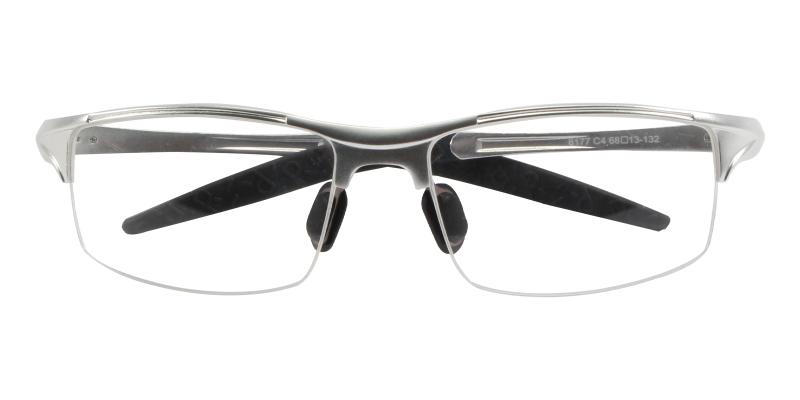 Surveyor Silver  Frames from ABBE Glasses