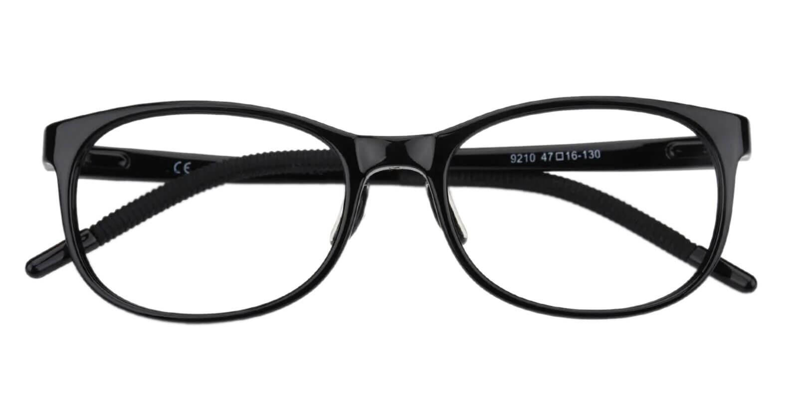 Kids-Rhea Black TR Eyeglasses , Lightweight , UniversalBridgeFit Frames from ABBE Glasses