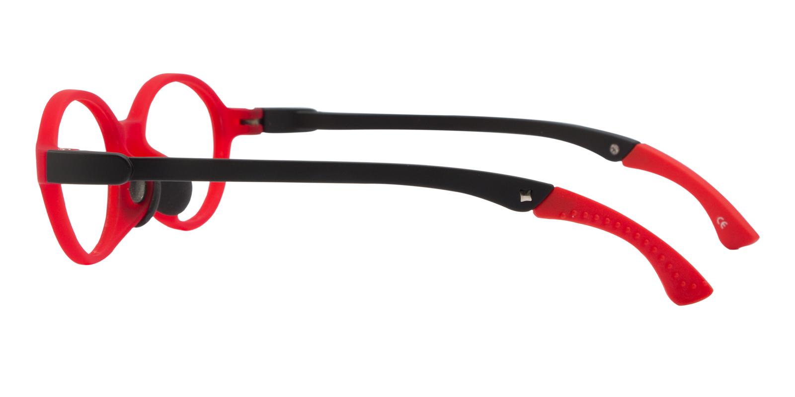 Kids-Hyperion Red TR Eyeglasses , Lightweight , NosePads Frames from ABBE Glasses