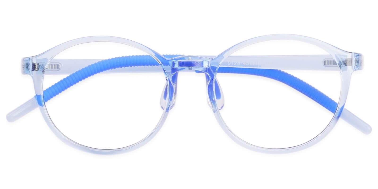Kids-Titania Blue TR Eyeglasses , Lightweight , NosePads Frames from ABBE Glasses