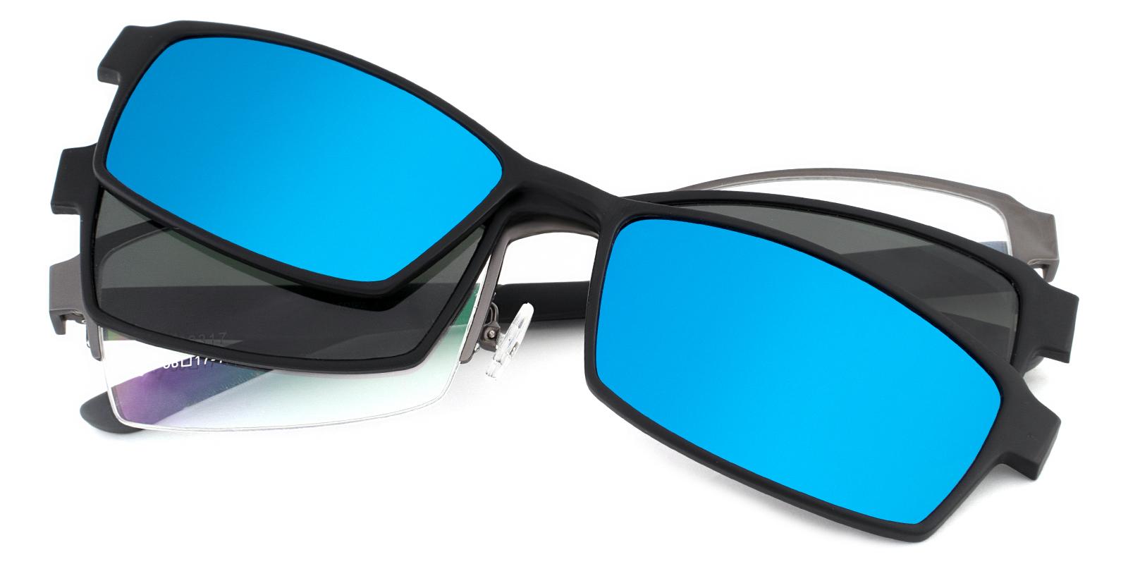 Dysnomia Gun Combination Eyeglasses , NosePads , Sunglasses Frames from ABBE Glasses