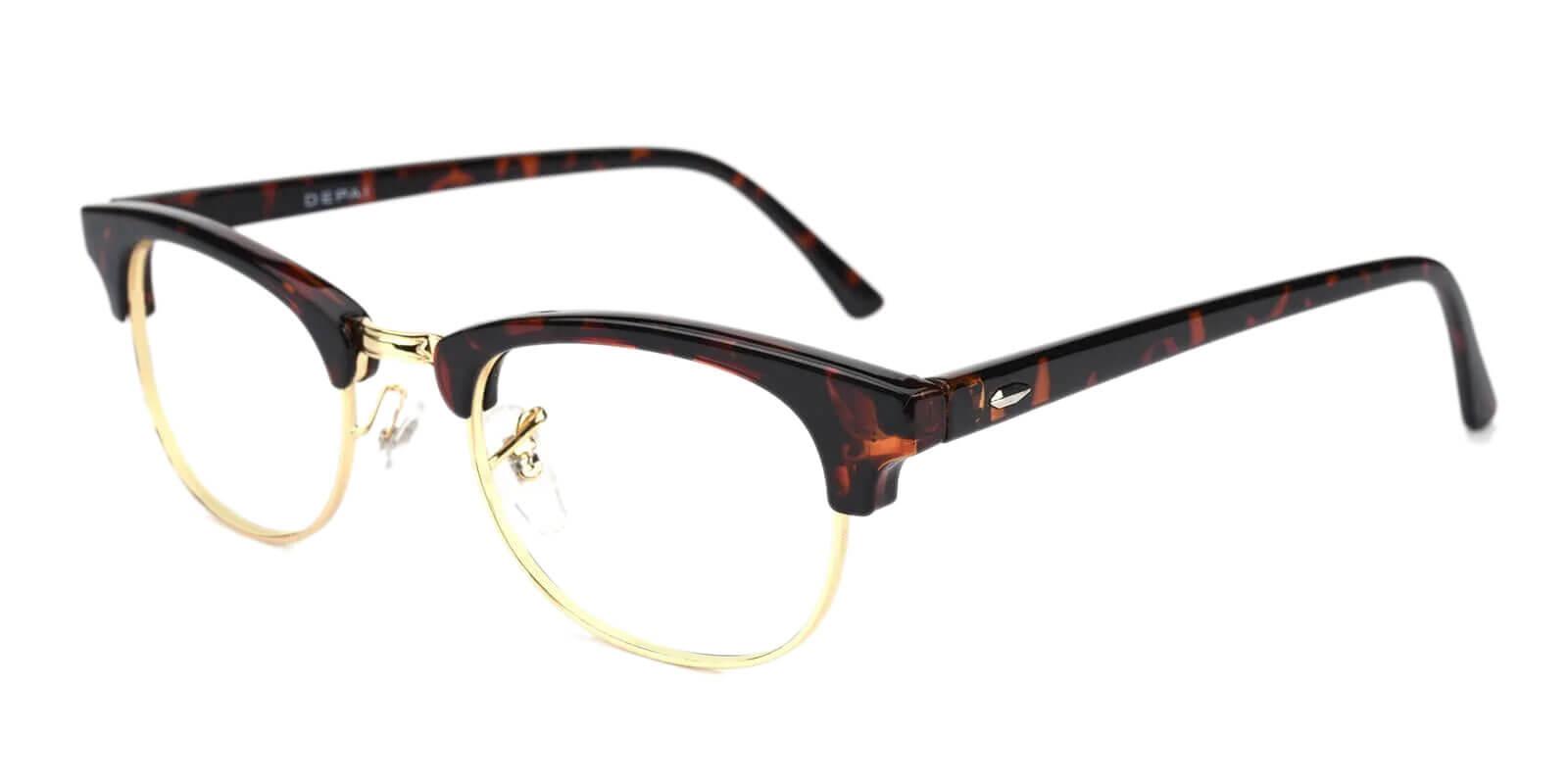 Aidan Tortoise TR Eyeglasses , NosePads Frames from ABBE Glasses