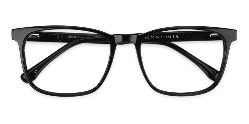Kinjin Black  Frames from ABBE Glasses
