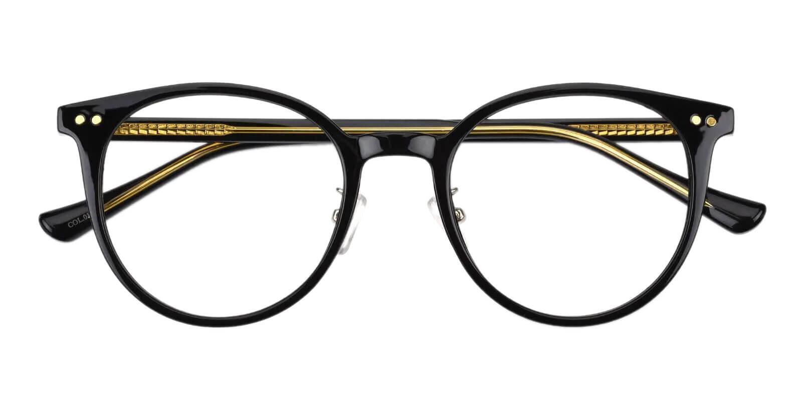 Borderline Black TR Eyeglasses , NosePads Frames from ABBE Glasses