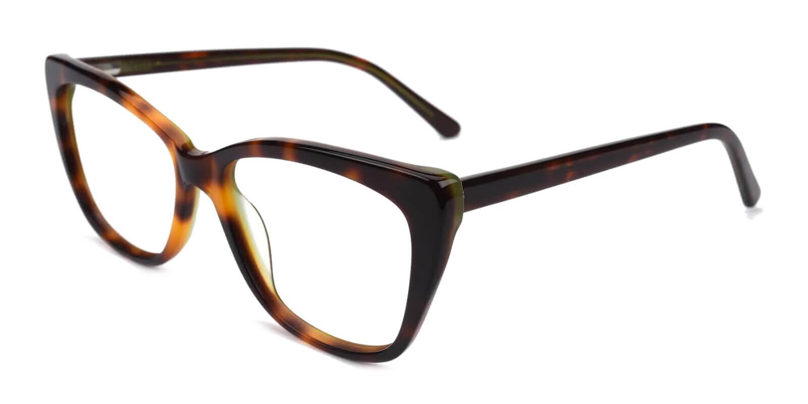 Future Tortoise Acetate Eyeglasses , SpringHinges , UniversalBridgeFit Frames from ABBE Glasses