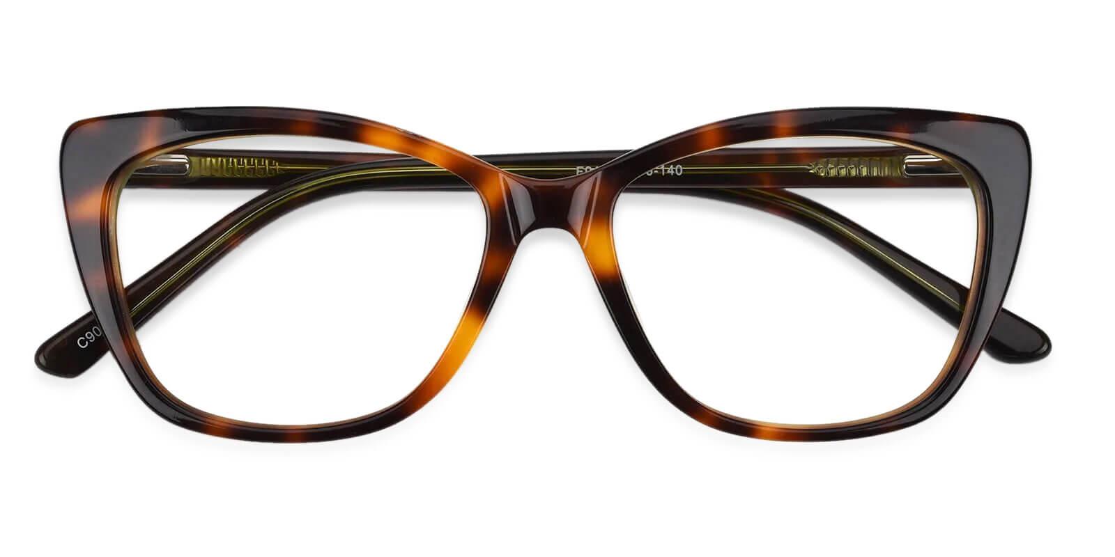 Future Tortoise Acetate Eyeglasses , SpringHinges , UniversalBridgeFit Frames from ABBE Glasses