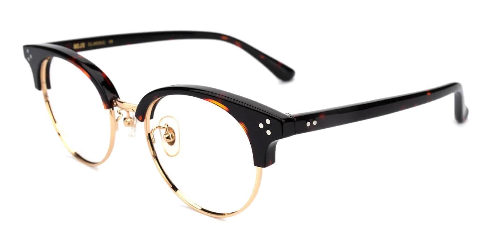 Emerge Tortoise Acetate Eyeglasses , NosePads Frames from ABBE Glasses