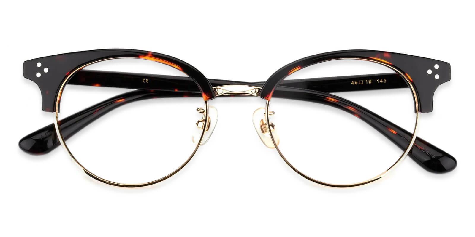 Emerge Tortoise Acetate Eyeglasses , NosePads Frames from ABBE Glasses