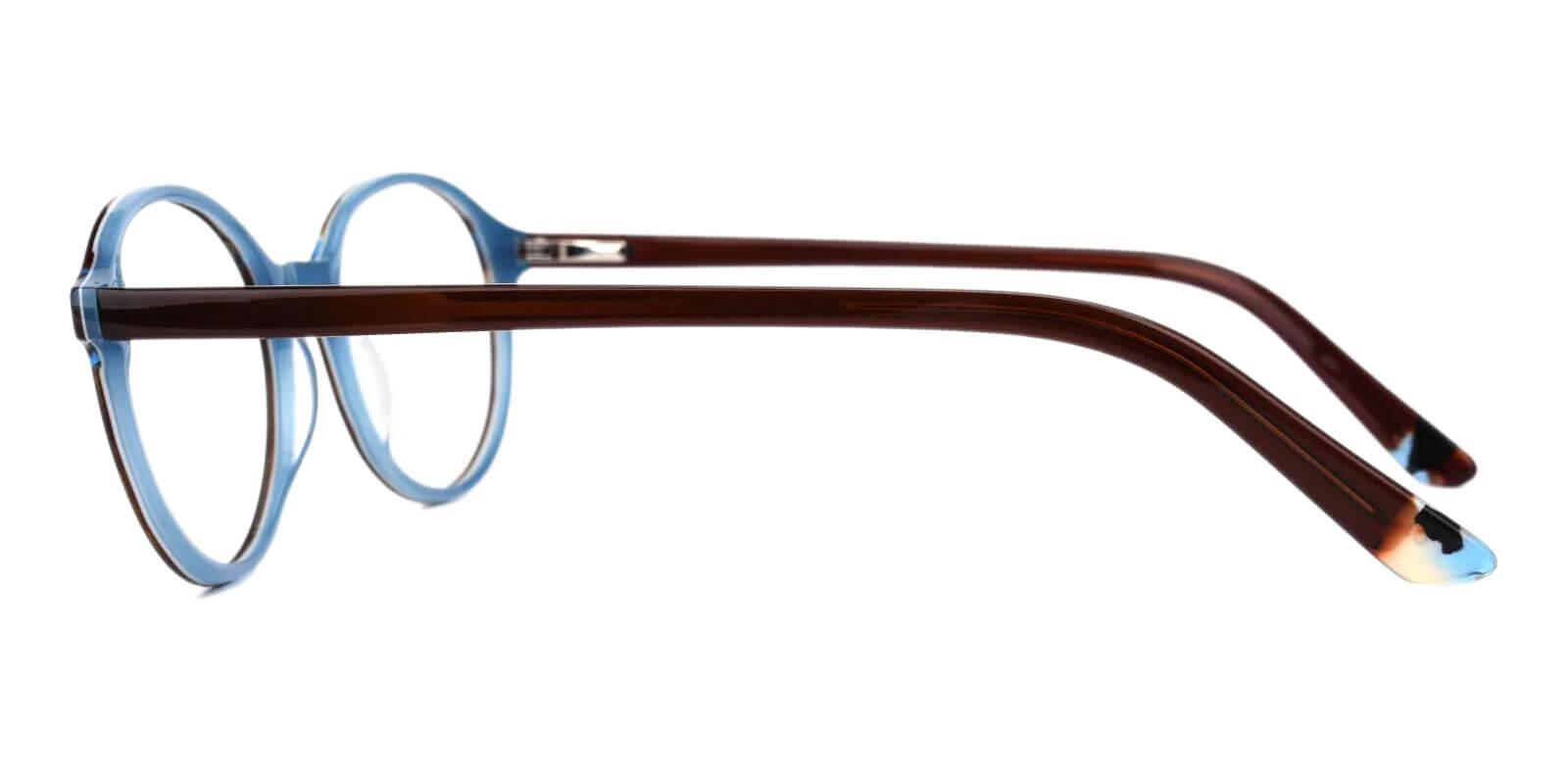 Genbu Brown Acetate Eyeglasses , SpringHinges , UniversalBridgeFit Frames from ABBE Glasses