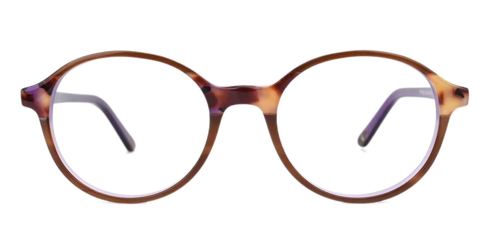 Genbu Purple Acetate Eyeglasses , SpringHinges , UniversalBridgeFit Frames from ABBE Glasses