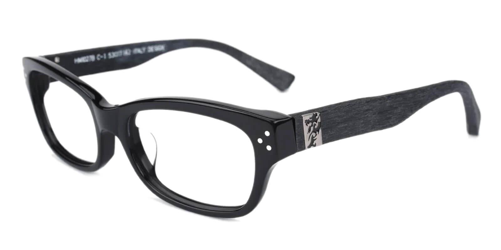 Giroux Black TR Eyeglasses , UniversalBridgeFit Frames from ABBE Glasses