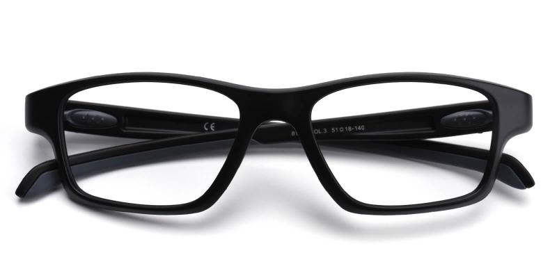 Socrates Black  Frames from ABBE Glasses