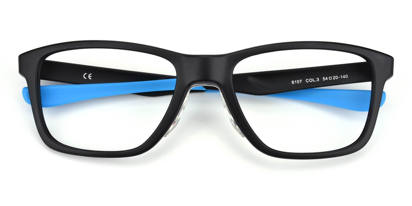 Poise Blue TR SportsGlasses , UniversalBridgeFit Frames from ABBE Glasses