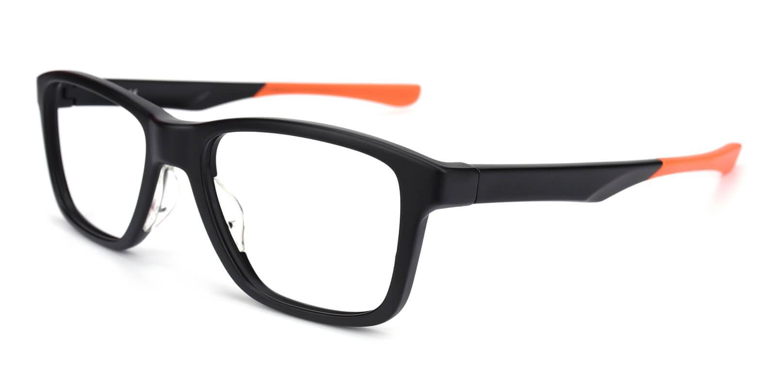 Poise Orange TR SportsGlasses , UniversalBridgeFit Frames from ABBE Glasses