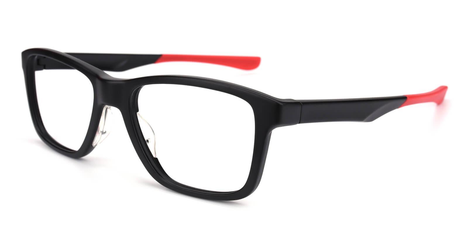 Poise Red TR SportsGlasses , UniversalBridgeFit Frames from ABBE Glasses