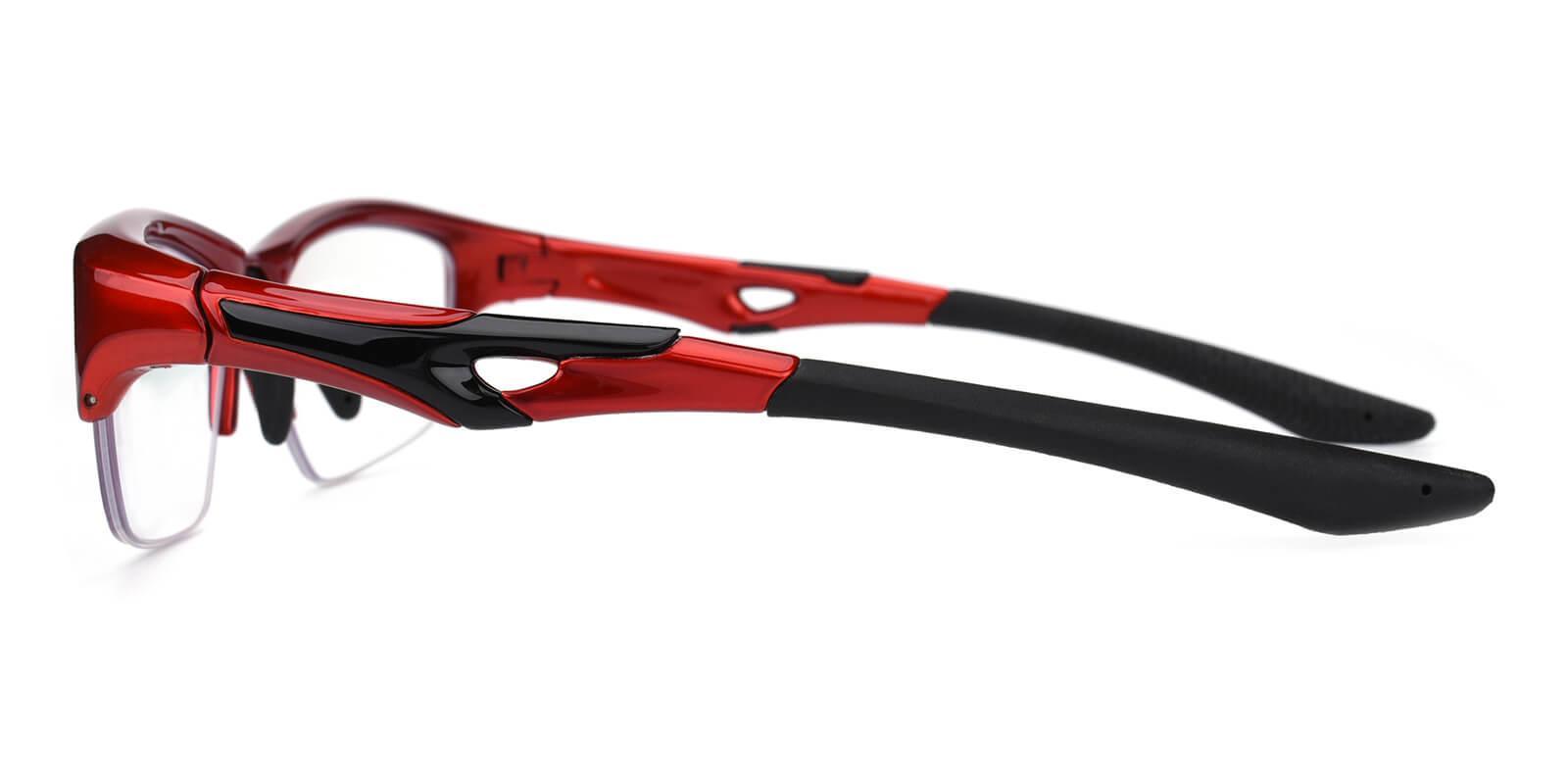 Capacious Red TR SportsGlasses , UniversalBridgeFit Frames from ABBE Glasses
