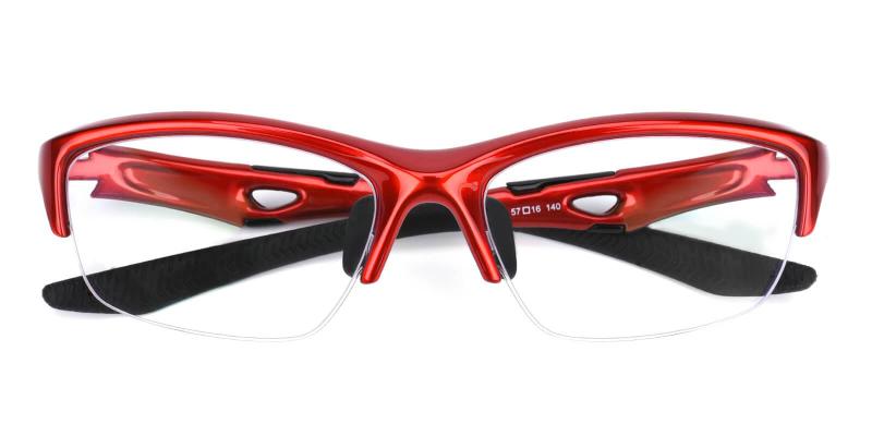 Capacious Red  Frames from ABBE Glasses