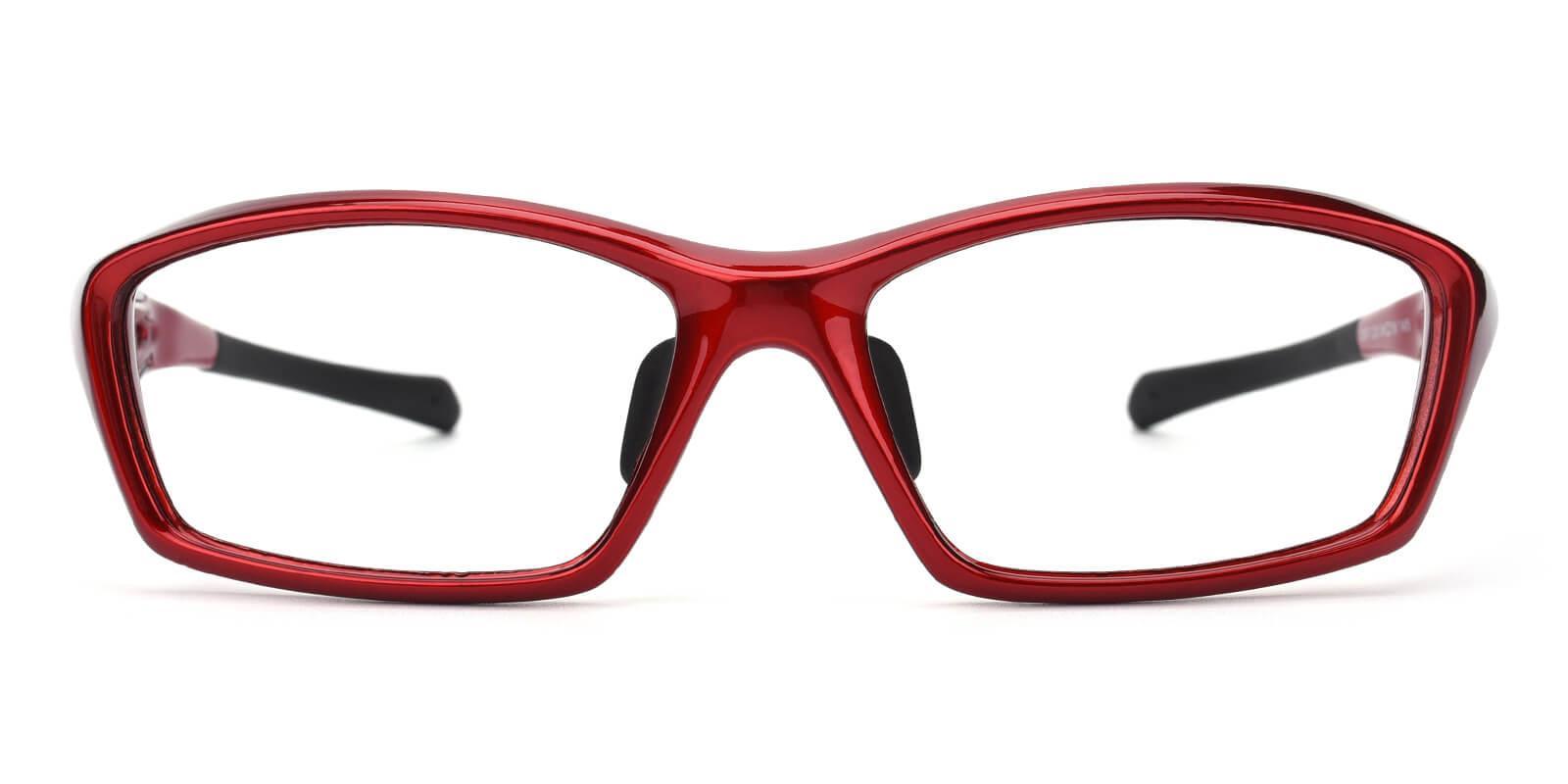 Quazar Red TR SportsGlasses , UniversalBridgeFit Frames from ABBE Glasses
