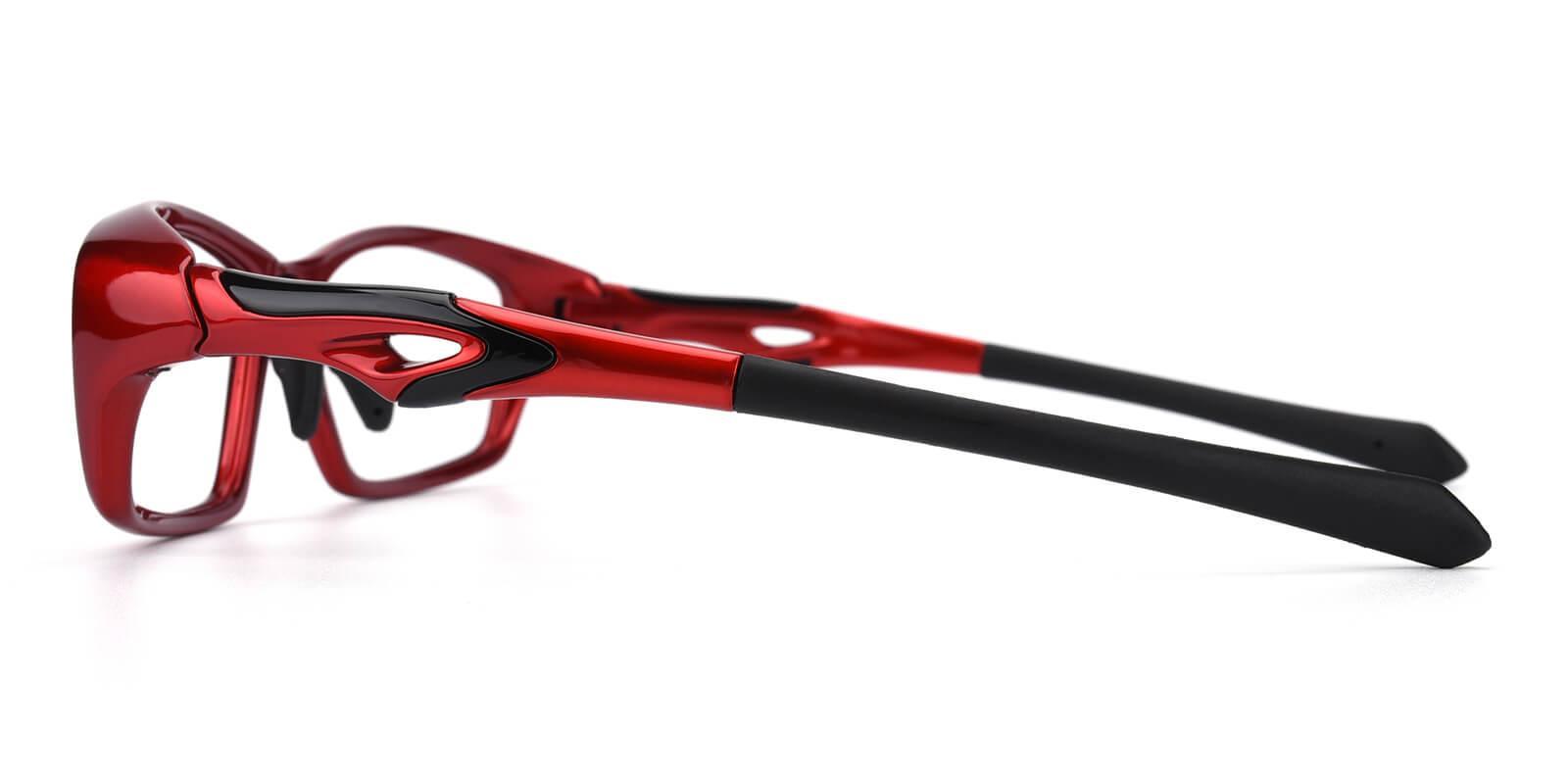 Quazar Red TR SportsGlasses , UniversalBridgeFit Frames from ABBE Glasses