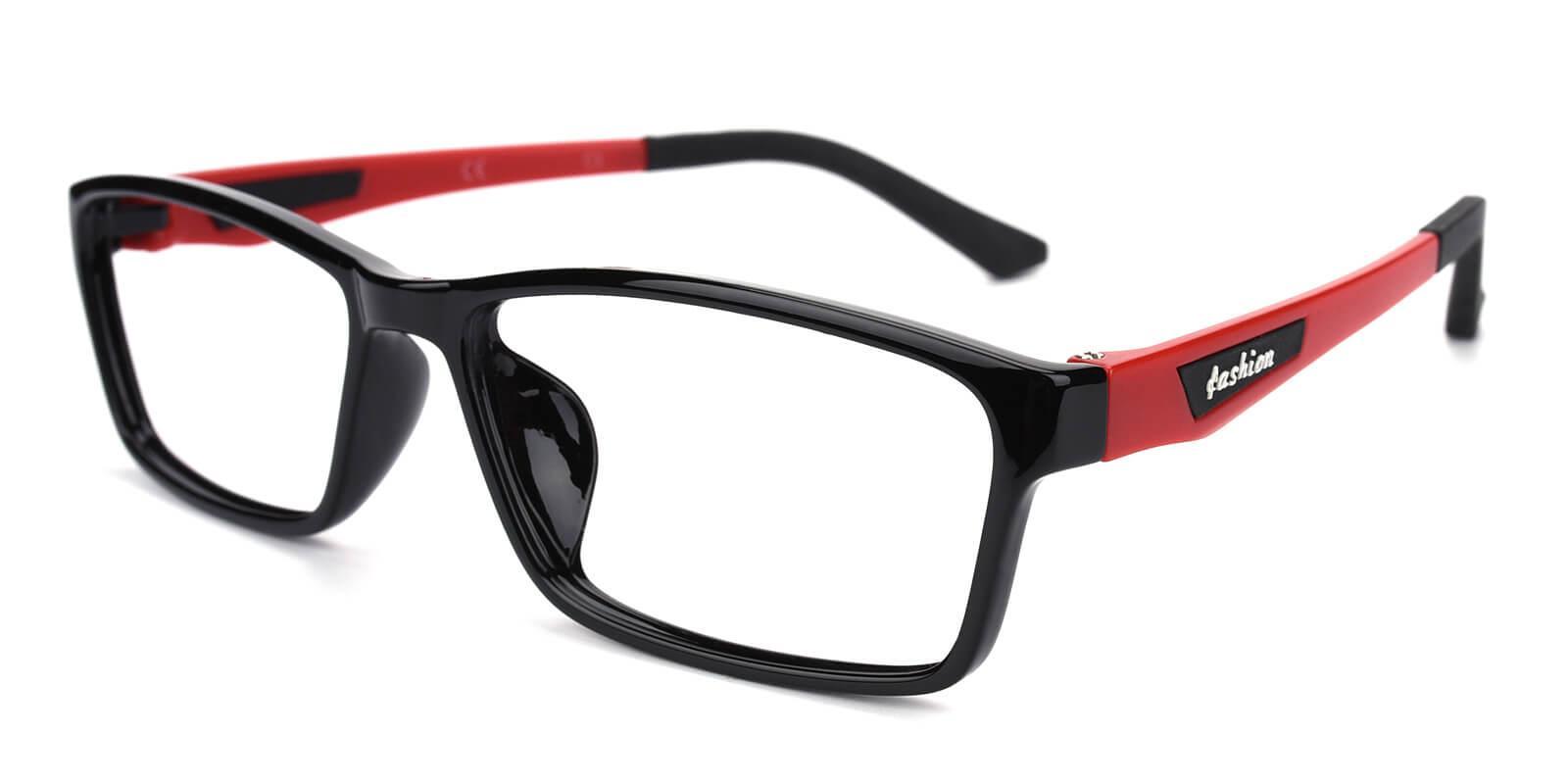 Eight Red TR SportsGlasses , UniversalBridgeFit Frames from ABBE Glasses
