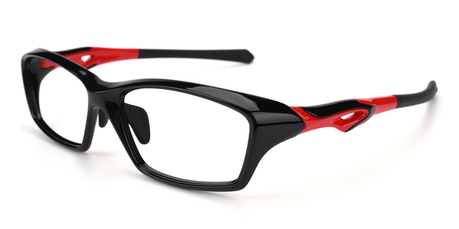 Lisbon Red TR SportsGlasses , UniversalBridgeFit Frames from ABBE Glasses