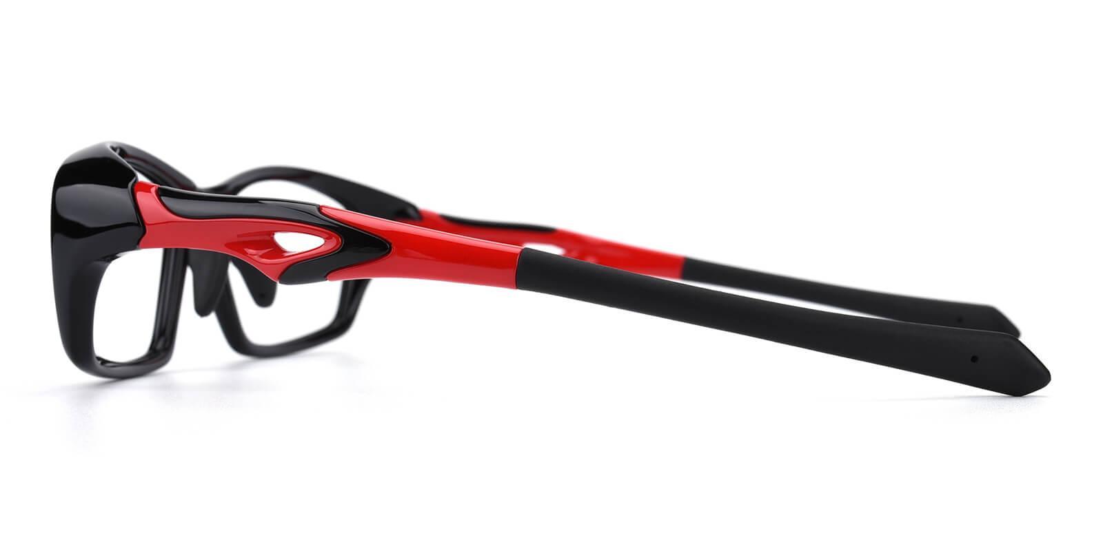 Lisbon Red TR SportsGlasses , UniversalBridgeFit Frames from ABBE Glasses