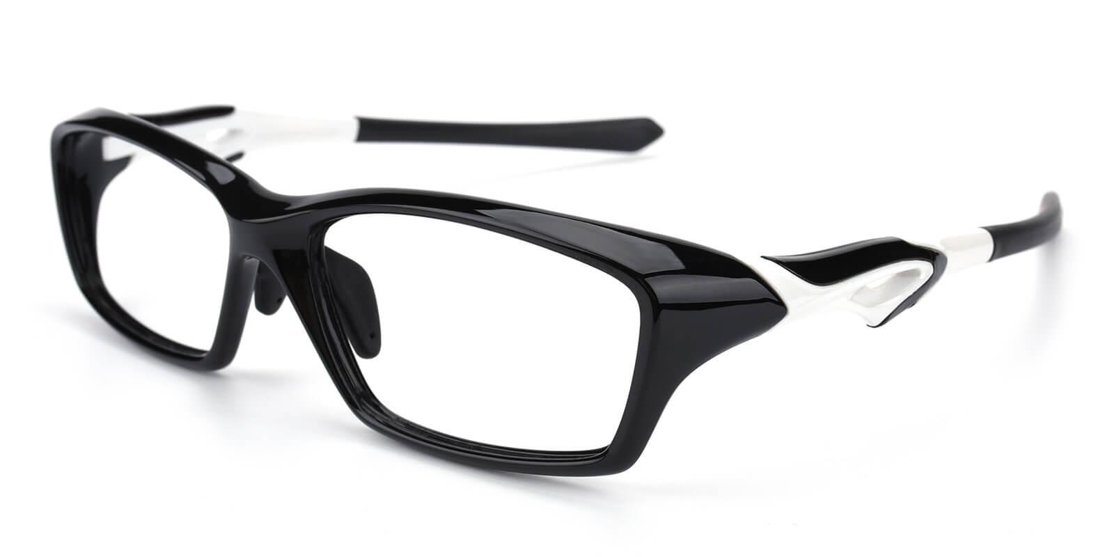 Lisbon White TR SportsGlasses , UniversalBridgeFit Frames from ABBE Glasses