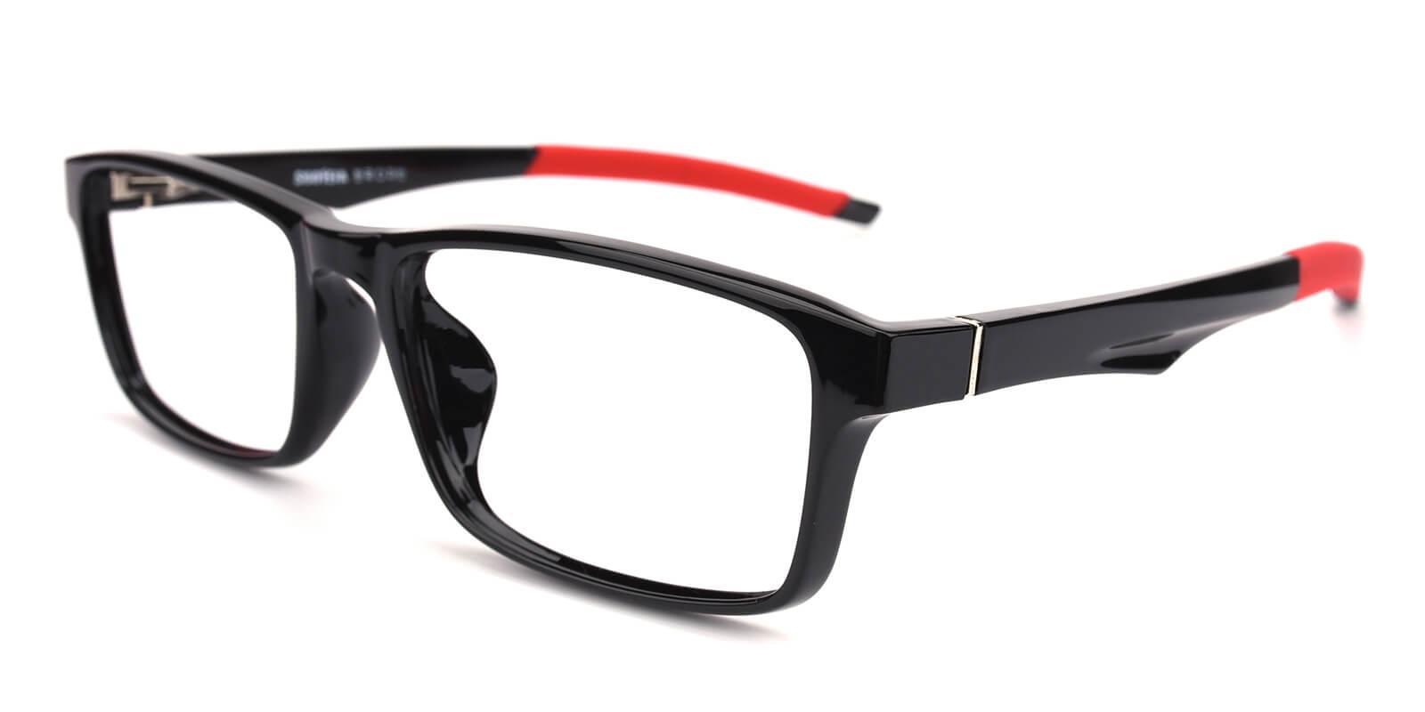 Arctic Black TR Eyeglasses , SportsGlasses , UniversalBridgeFit Frames from ABBE Glasses