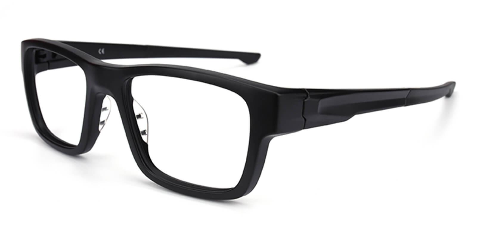 Nantes Black TR SportsGlasses , UniversalBridgeFit Frames from ABBE Glasses