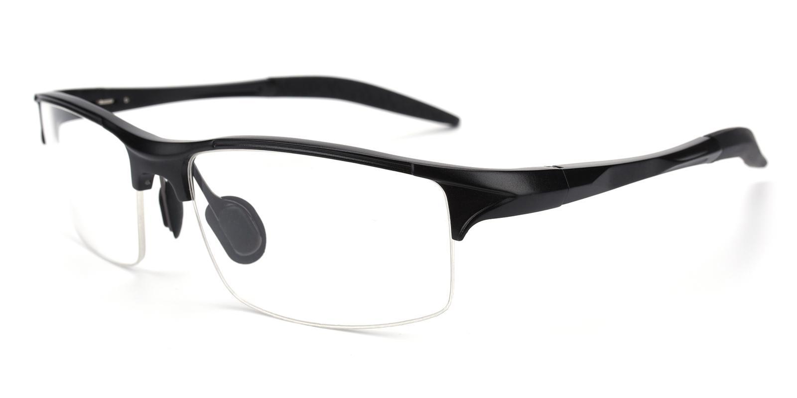 Apollo Black Metal SportsGlasses , NosePads Frames from ABBE Glasses