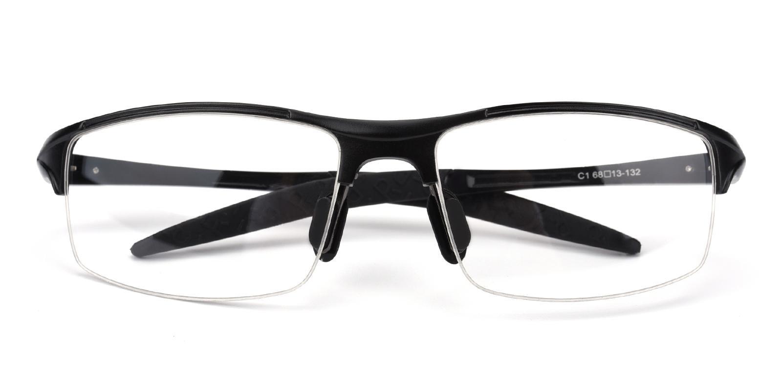 Apollo Black Metal SportsGlasses , NosePads Frames from ABBE Glasses