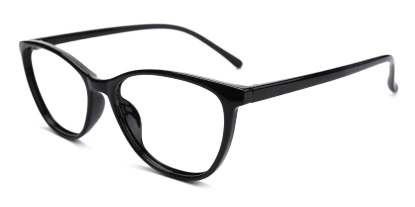 Percy Black TR Eyeglasses , Lightweight , UniversalBridgeFit Frames from ABBE Glasses