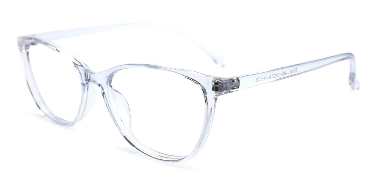Percy Blue TR Eyeglasses , UniversalBridgeFit , Lightweight Frames from ABBE Glasses