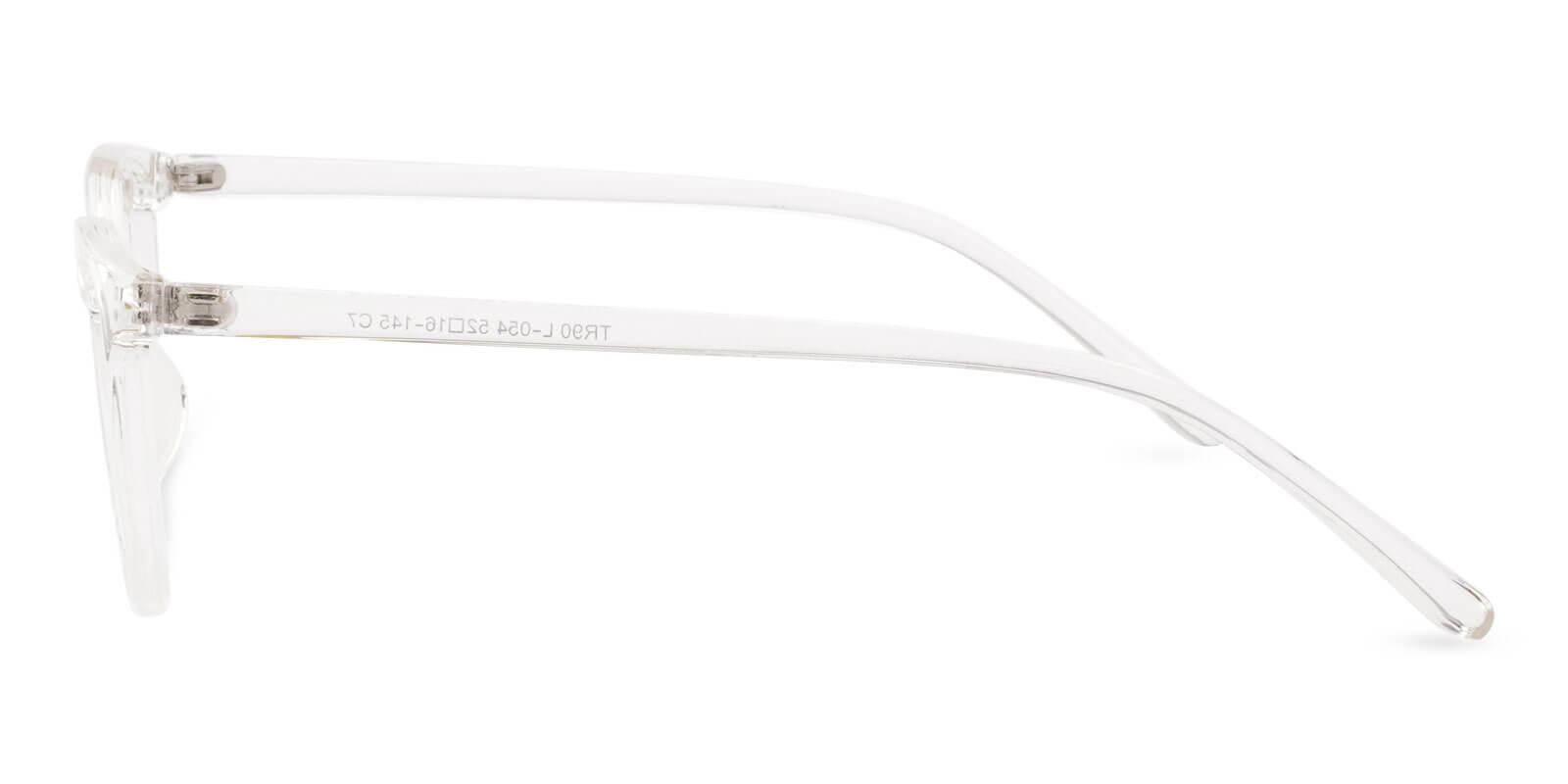 Percy Translucent TR Eyeglasses , UniversalBridgeFit , Lightweight Frames from ABBE Glasses