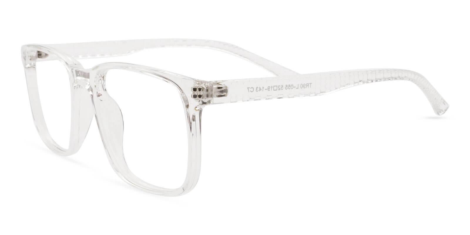 Warren Translucent TR Eyeglasses , UniversalBridgeFit Frames from ABBE Glasses
