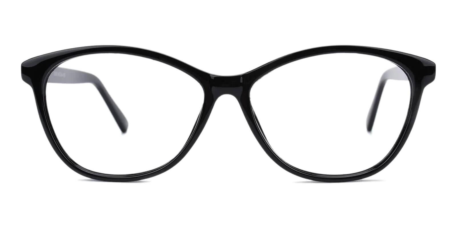 Lightworks Black Plastic Eyeglasses , UniversalBridgeFit Frames from ABBE Glasses