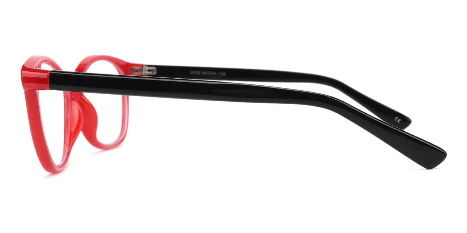 Lightworks Red Plastic Eyeglasses , UniversalBridgeFit Frames from ABBE Glasses