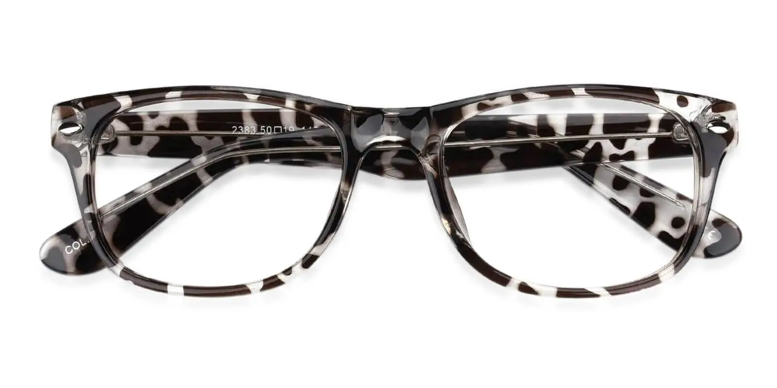 Mode Pattern Plastic Eyeglasses , UniversalBridgeFit Frames from ABBE Glasses