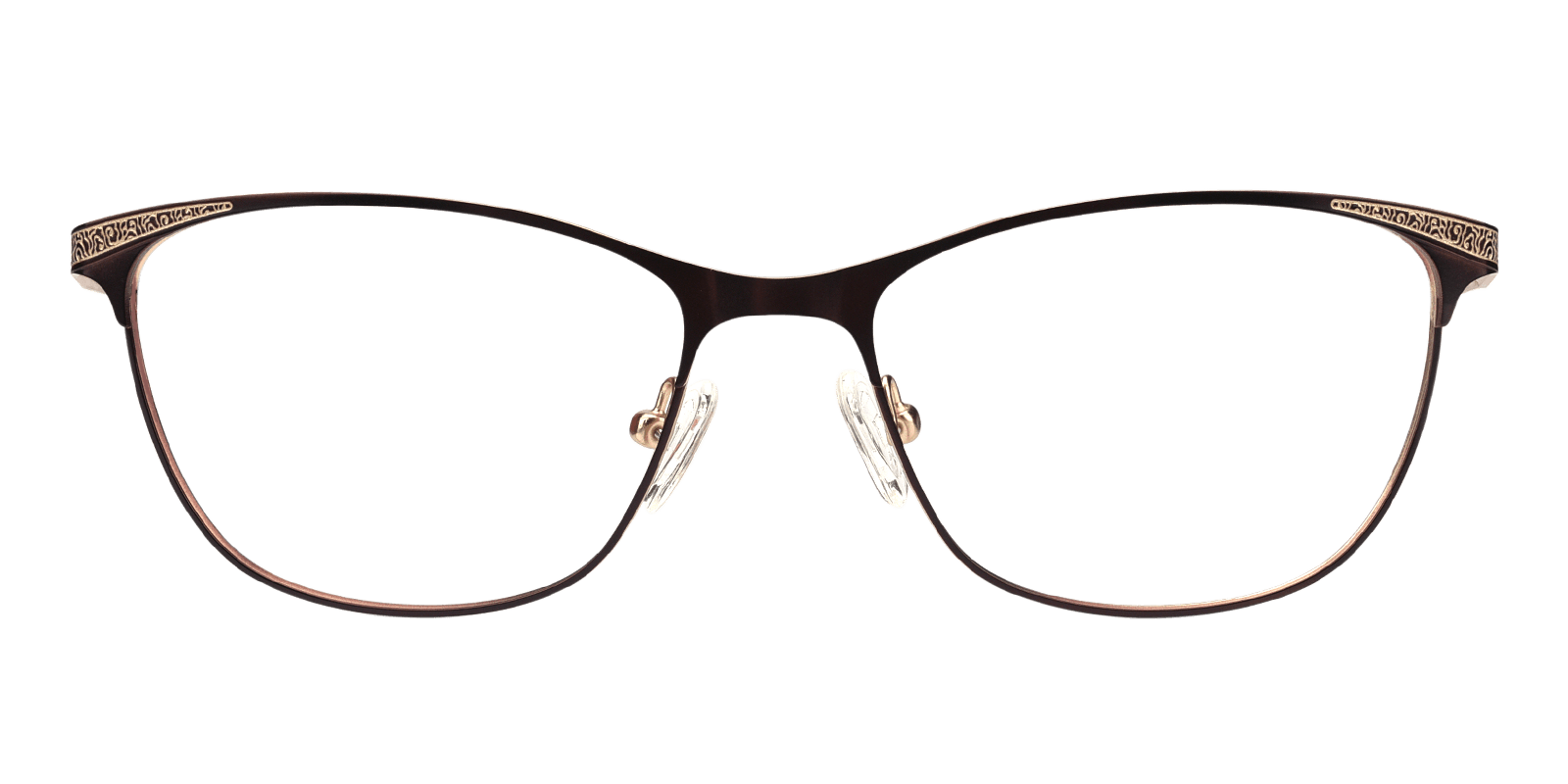 Paisley - Cat Eye Gold Frames Glasses | ABBE Glasses