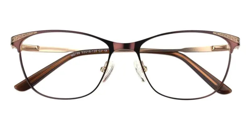 Helix Brown  Frames from ABBE Glasses